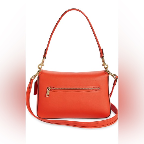 SOLD!—Coach soft Tabby. Red orange color. - Picture 2 of 7